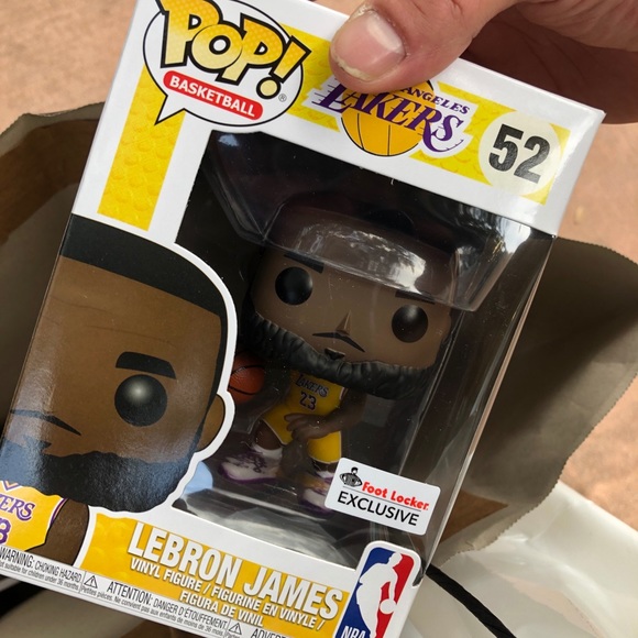 footlocker lebron funko